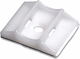 Plain Edge Cable Clamps Natural Nylon, Width 0.50 Inch, 500 Pack