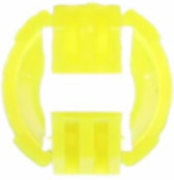 1/2 Inch Hit Lock Connector, Nylon for Non-Metallic Sheathed Cable