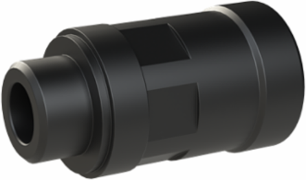 FTNG STR M16 NW10 PA6/BR IP69 BLK