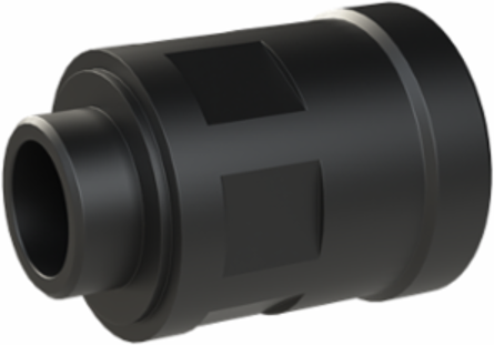 FTNG STR M25 NW23 PA6/BR IP69 BLK