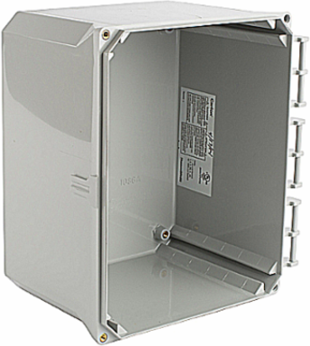 Circuit Safe Polycarbonate NEMA Enclosure 10 Inch x 8 Inch x 6 Inch, 2.33 lbs.