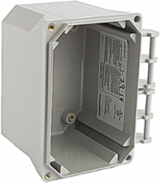 Circuit Safe Polycarbonate NEMA Enclosure 6 Inch x 6 Inch x 4 Inch, 1.13 lbs.