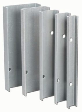 NON-MET SOLID FLAT CHANNEL COV 10FT