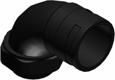 SWVL FTNG 90D M32NW29 PA6/BR 7 BLK