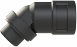 CONDFTNG 45 M16NW12 PA6/BR 10MM BLK