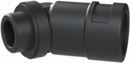 CONDFTNG 45 M20NW17 PA6/BR 10MM BLK