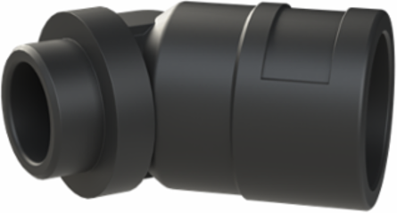 CONDFTNG 45 M25NW23 PA6/BR 11MM BLK