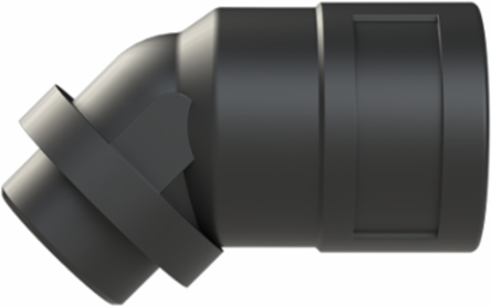 CONDFTNG 45 M25NW23 PA6/BR 11MM BLK