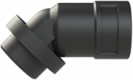 CONDFTNG 45 M25NW17 PA6/BR 11MM BLK