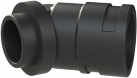 CONDFTNG 45 M40NW36 PA6/BR 13MM BLK