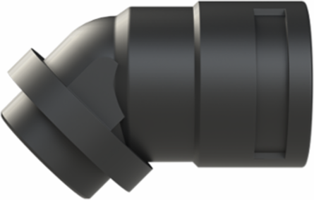 CONDFTNG 45 M40NW36 PA6/BR 13MM BLK