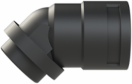 CONDFTNG 45 M40NW36 PA6/BR 13MM BLK