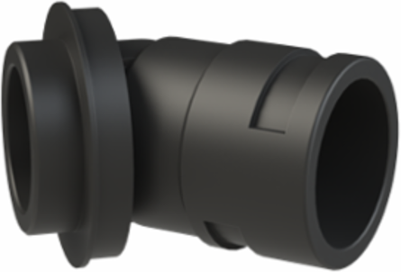 CONDFTNG 45 M50NW36 PA6/BR 14MM BLK