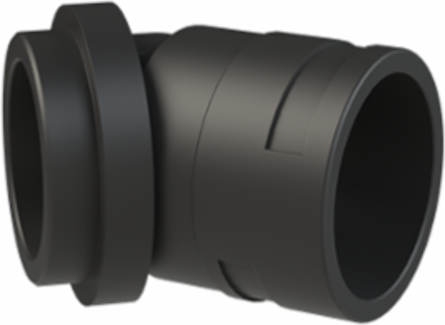 CONDFTNG 45 M63NW48 PA6/BR 14MM BLK