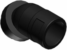 COND FTNG 45D PG16 NW17 PA6/BR BLK