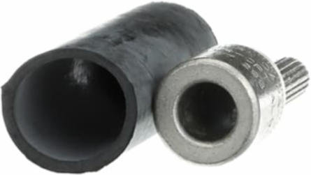 Aluminum Solid Offset Pin Terminal 250 kcmil, 2.63 Inch, 600 V, Brown