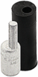 Aluminum Pin Adapters 3/0 AWG with EPDM Rubber Boot, 2.59 Inch Length