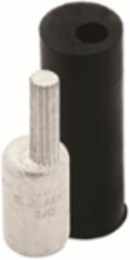 Aluminum Pin Terminal 600 kcmil with Insulating Boot, 3.67 Inch Length