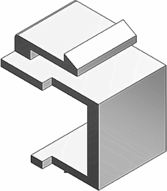 Floor Box Accessories CAT6 Data Jack, 5.5 Inch x 4.18 Inch x 7.62 Inch, White
