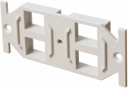 4-Port Duplex Data Adapter, White, Non-Metallic