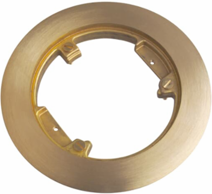 Brass Carpet Plate 5-11/16 Inch for Floor Boxes