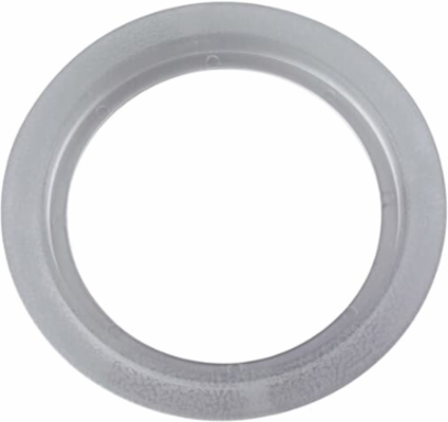 Plastic Cover Plate for Flush Service Floor Boxes, 5-3/8 Inch, Polycarbonate