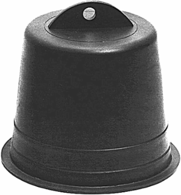 Rigid Non-Metallic Conduit Plug 4 Inch Black Polyethylene