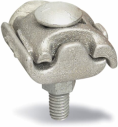 Aluminum Parallel Groove Clamp 2 Conductors 9/16 Inch Bolt Head Size