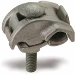 Aluminum Parallel Groove Clamp 1/0, 336.4 Wire Range, 3/4 Inch Bolt Head