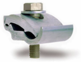 Aluminum Parallel Groove Clamp, 2-9/16 Inch Height, 1-5/8 Inch Length