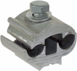 Parallel-Groove Clamp 2 Inch x 1-3/8 Inch, Bolted Connection, Aluminum