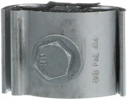 Aluminum Parallel Groove Clamp 4/0-2 Solid, 2 Conductors, 2 Inch Height