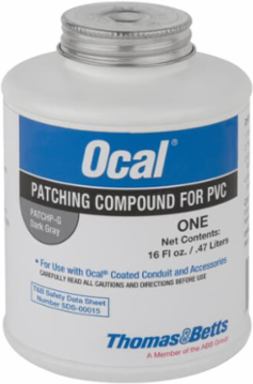 PVC PATCH COMPOUND 1PINT DGRAY