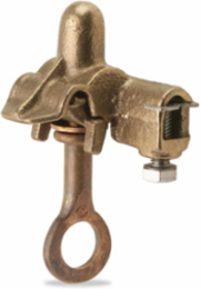 Copper Center-Bolt Parallel-Groove Hot Tap Clamp 2/0-8 35 kV