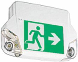 Pictogram Combo Unit 12-3/8 Inch x 17 Inch, MR16 LED, 50W