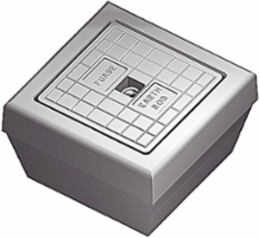 Concrete Inspection Pit 12.60 Inch x 12.60 Inch x 7.56 Inch Plastic