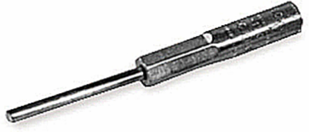 Aluminum Pin Terminals, 6 Inch Pin, #4 Solid-4/0 ACSR, Tin Plated