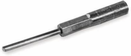 Aluminum Pin Terminal 4/0 STR - 6 Inch Pin, 4 Inch Body, Tin-Plated