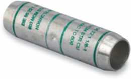 Tin-Plated Copper Tapered Compression Splice, Length 1-29/32 Inch, For High Voltage Applications