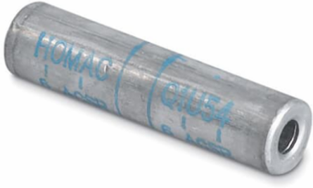 Uninsulated Compression Splice, 1/2 Inch, Green/Green, 2 Conductors