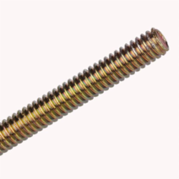Continuous Threaded Rod 1/4-20 Inch Length 6 Feet Galvanized Steel