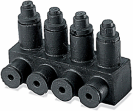 1/0 Aluminum Flood-Seal Multi-Port Connector, 6-13/16 Inch, 8 Poles, #14 to 1/0