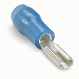 Nylon Insulated Female Disconnect 16-14 AWG, 0.75 Inch Length, Blue Mylar Tape
