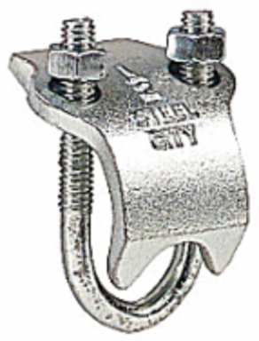 Beam Clamps, 2-1/2 Inch Size, Hot-Dip Galvanized Malleable Iron