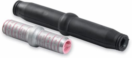 AL COMP SPLICE KIT 1/0 3IN YEL