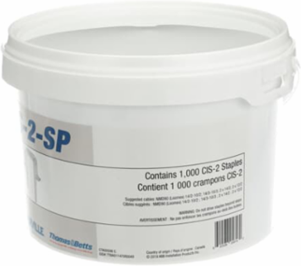 CABLE STAPLE BUCKET/1000