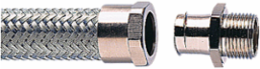 Nickel Plated Brass Conduit Fitting, PG21 Thread, 3/4 Inch Size