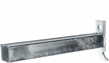 HS CANT CHNL BRKT 12IN HDG STEEL