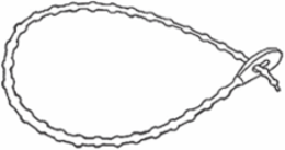 Snap-Loc Spacers 15 Inch Non-Metallic White, 7500 Count 18.5x12.5x13 Inches