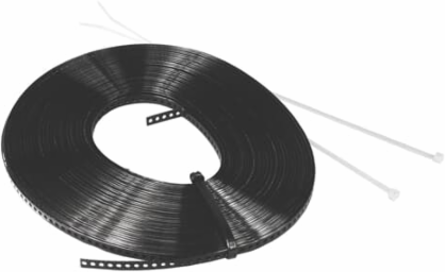 Black Nylon Cable Tie Strapping 0.375 Inch x 100 Foot Roll